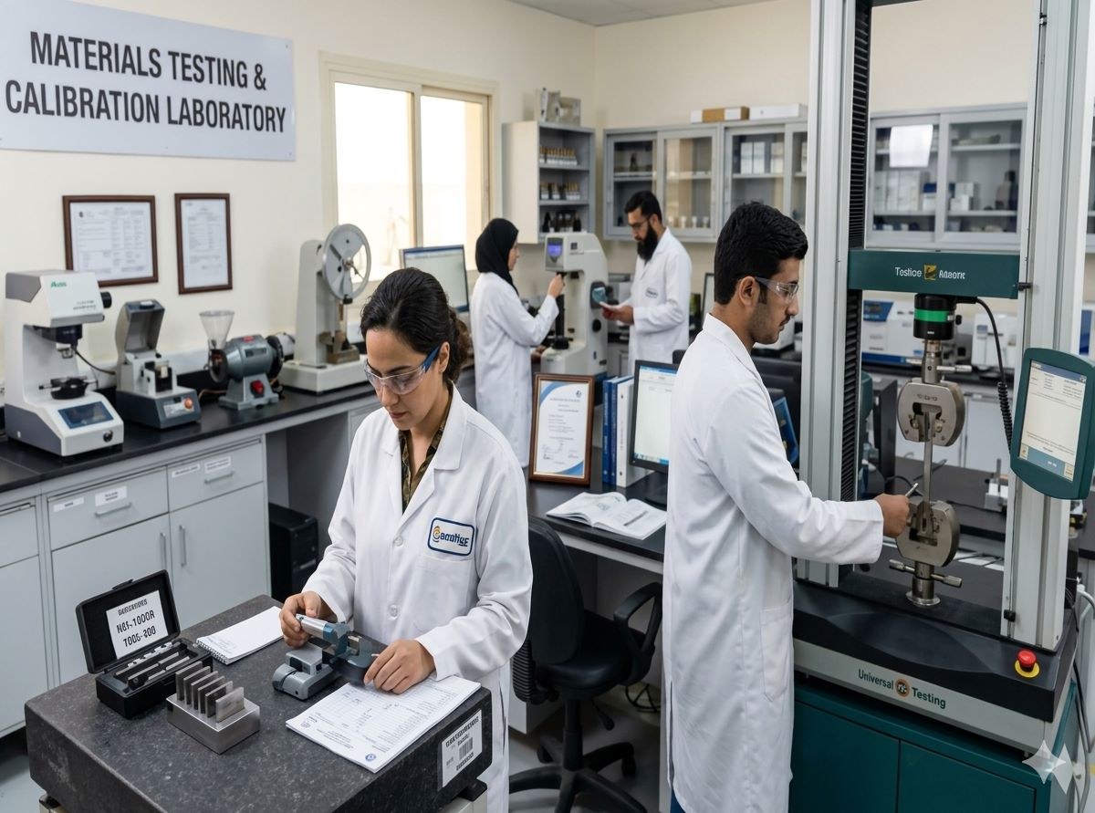 Calibration & Testing of Material